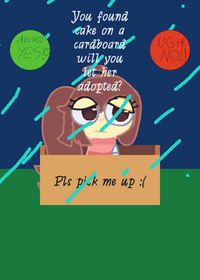 Cute adopt me as a sprunki and take care