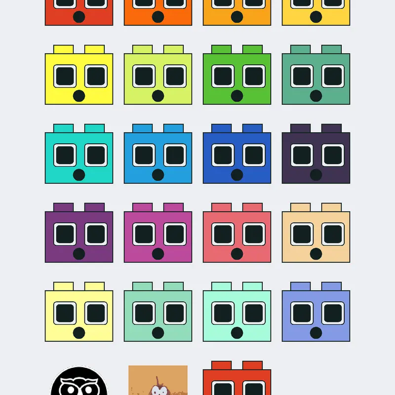 All lego pieces by @villian_soup