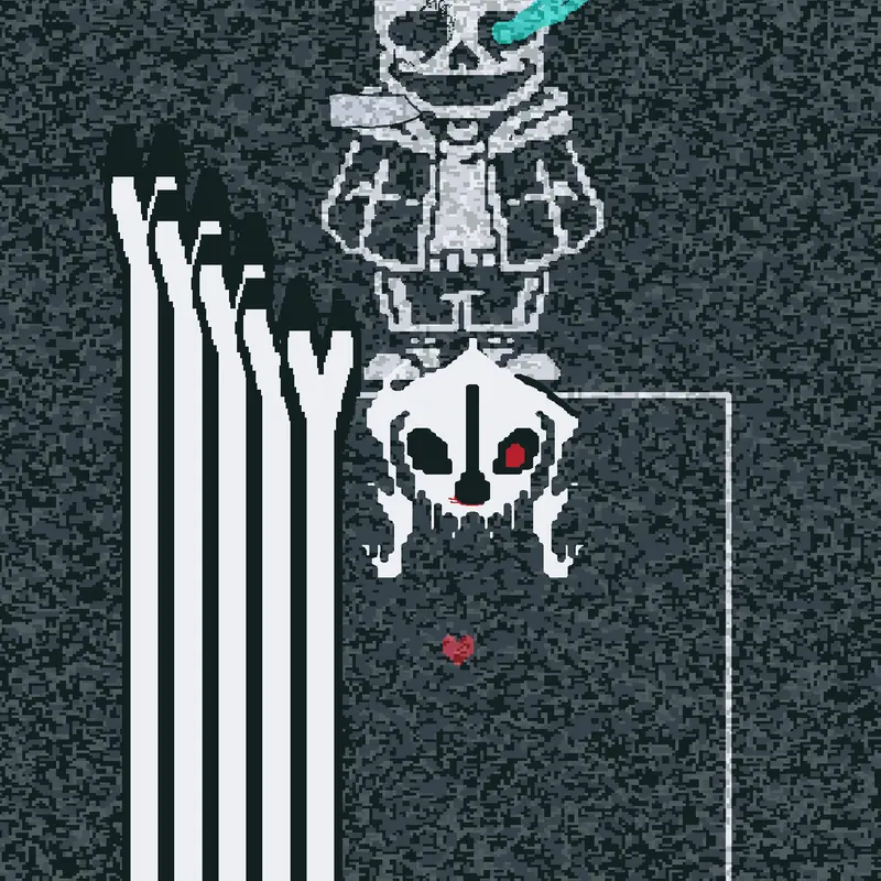 Hard mode sans hell is coming by @wee-hummingbird33