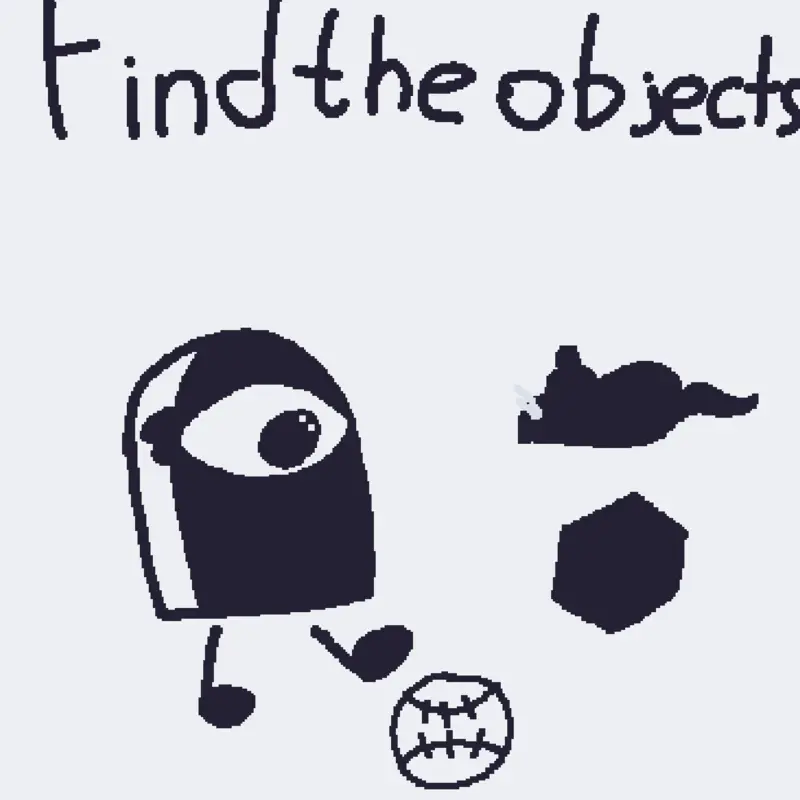Find The Objects by @Icosahedron_Wow