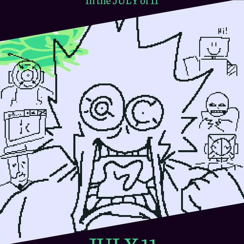 ONE BOUNCE DURING JULY11 by @Dumb_Artist