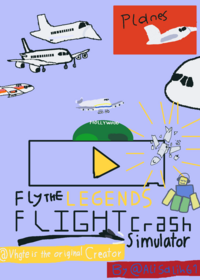 Plane crash simulator FLY THE LEGENDS