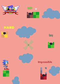 A golf game