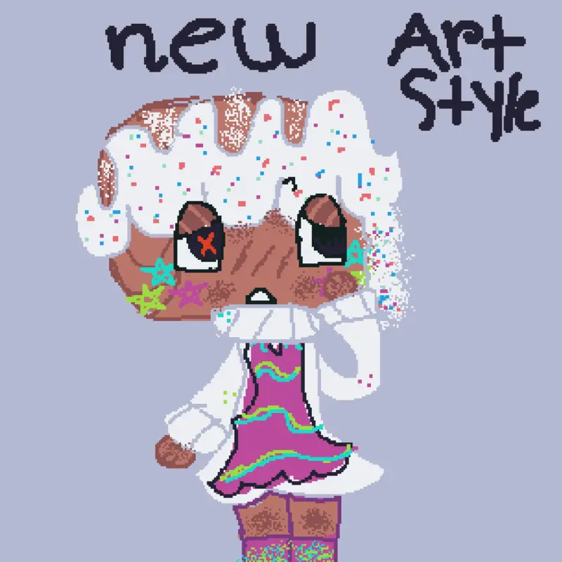 NEW ART STYLE by @fossilcakelover