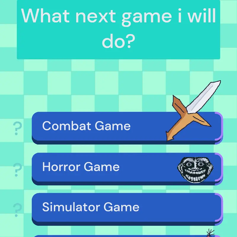 Vote for next game by @Princefishcreations