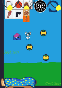Polar bear sandbox