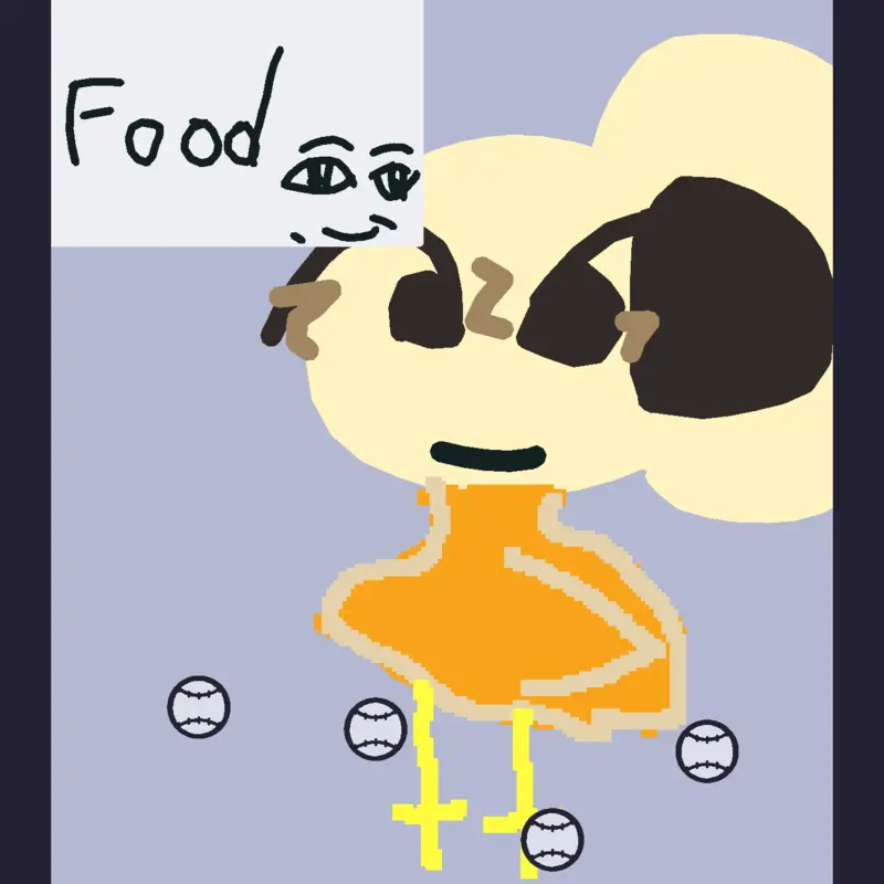 Shelly eating secret food by @shelly_katseye8