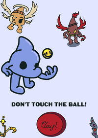 Don't touch the ball ⚽ Animation test :)