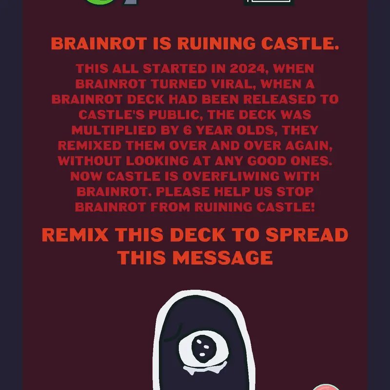 Please never remix brainrot decks by @Looi