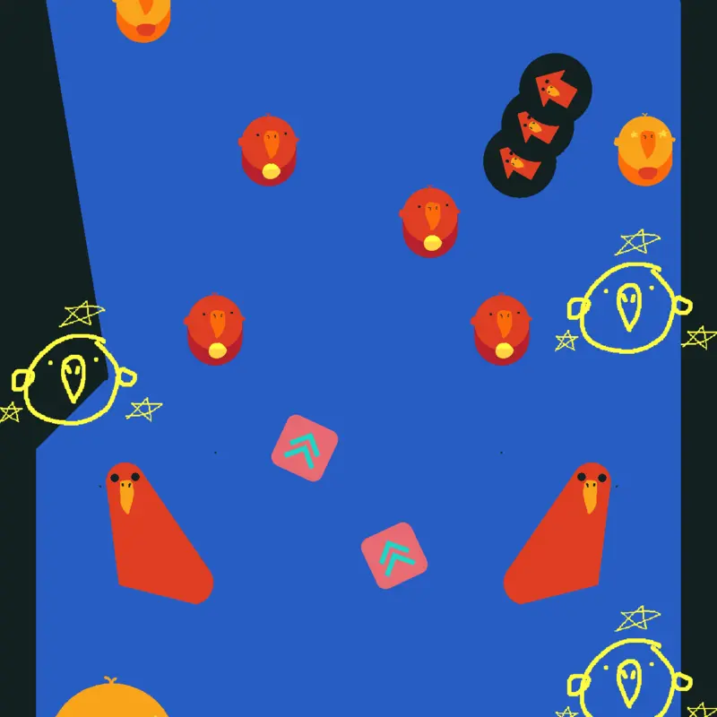 Polly pinball by @Thalazybro