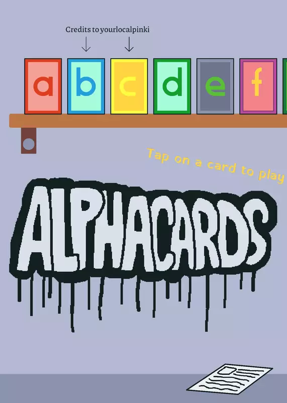 AlphaCards by @MusicalSalad