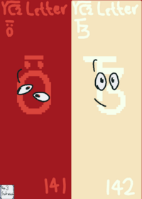 YC2 Letters Ȫ And Ꜩ Band