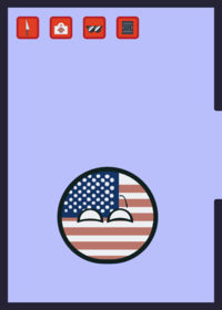 USA Countryball Ragdoll