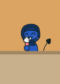 You making a milkshake