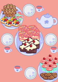 Have a tea party with friends!