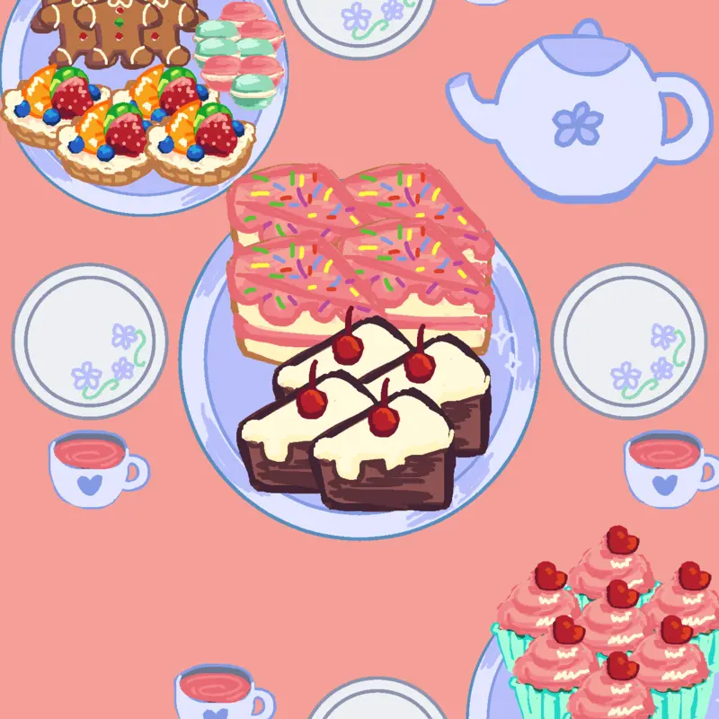 Have a tea party with friends! by @Cheriie