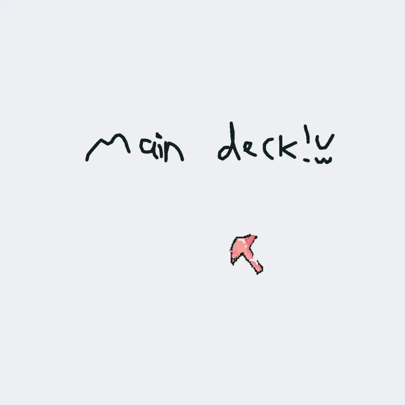 Wip! Main deck! by @M0k4_l0v3r