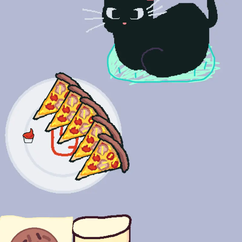 Feed the little kitten by @AnnieChan