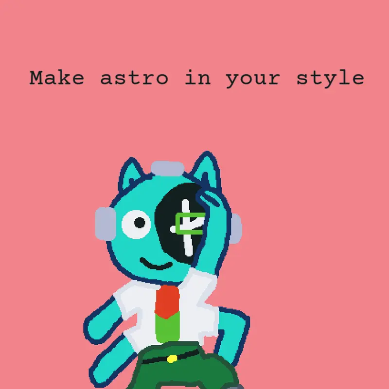 Astro As Fox by @PoppySocks