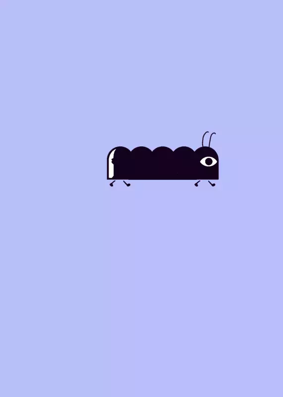 Characterpillar by @4ball_official