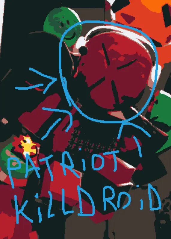 Patriot Killdroid by @piment