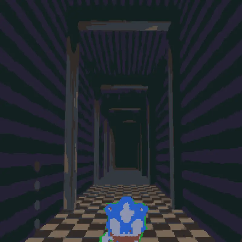 Sonic in wario appearation by @lucas9232541