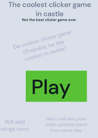 Da coolest clicker game/card