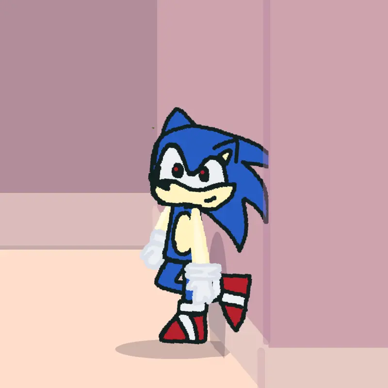 Sonic nas backrooms by @sonic901