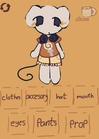 Dress up game with my OC!!!!