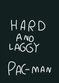 Hard and laggy pac-man