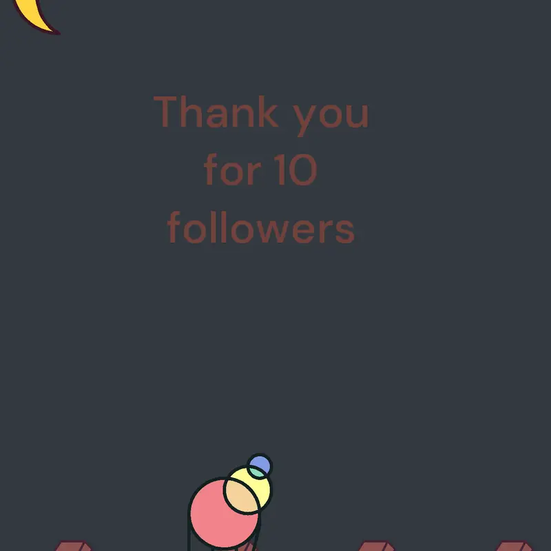 Thank you, guys for 10 followers by @rabby_rainbowflame