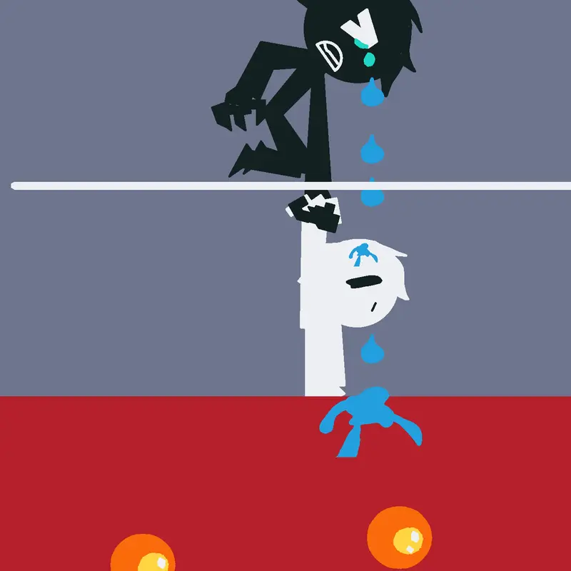Two birds on a wire by @lolaloud12
