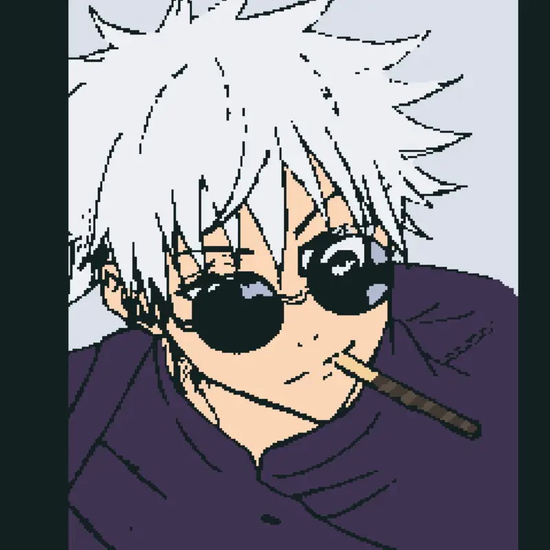 Saturo gojo by @mr-Villain