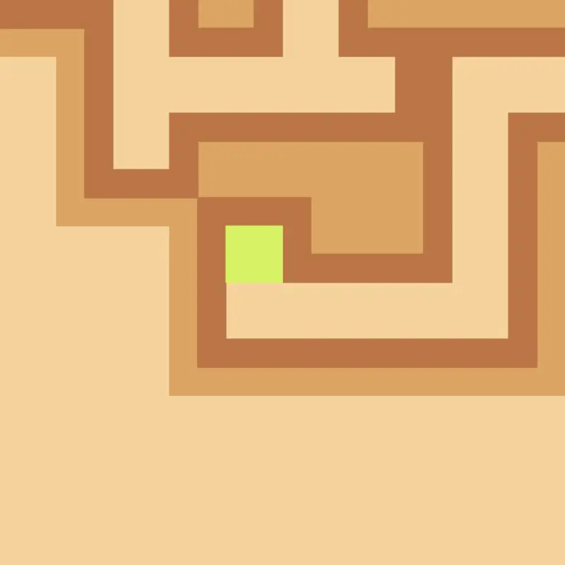 Candy maze by @kenji35