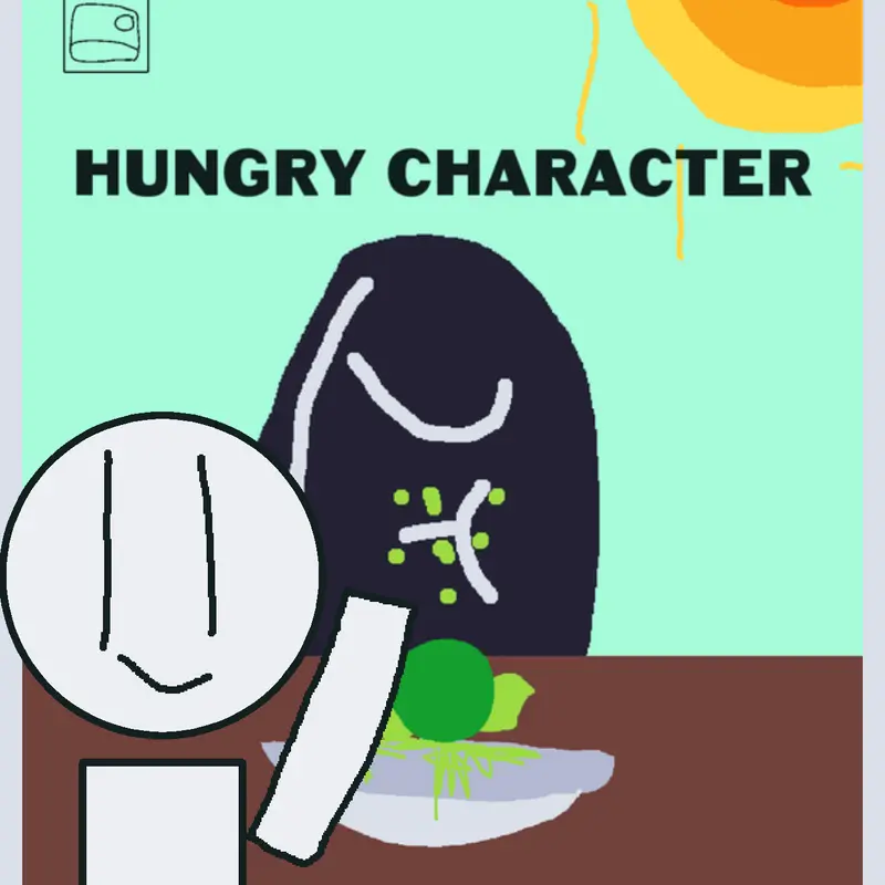 Hungry character update by @monsterix_nika