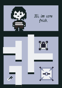 Maze with core frisk!