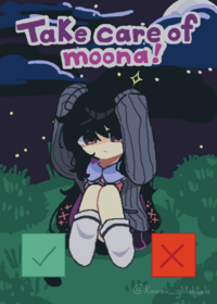 {Take care of moona!} (My new oc!)
