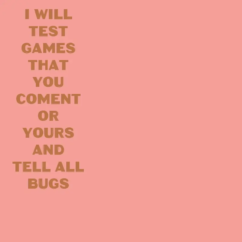 Game by @bunnylover
