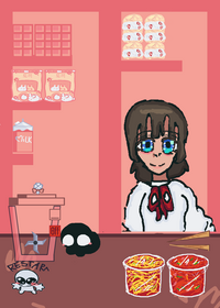 Mukbang with Aoi and Blouse🎀 Credits for...