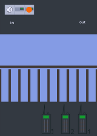 Train bridge thing