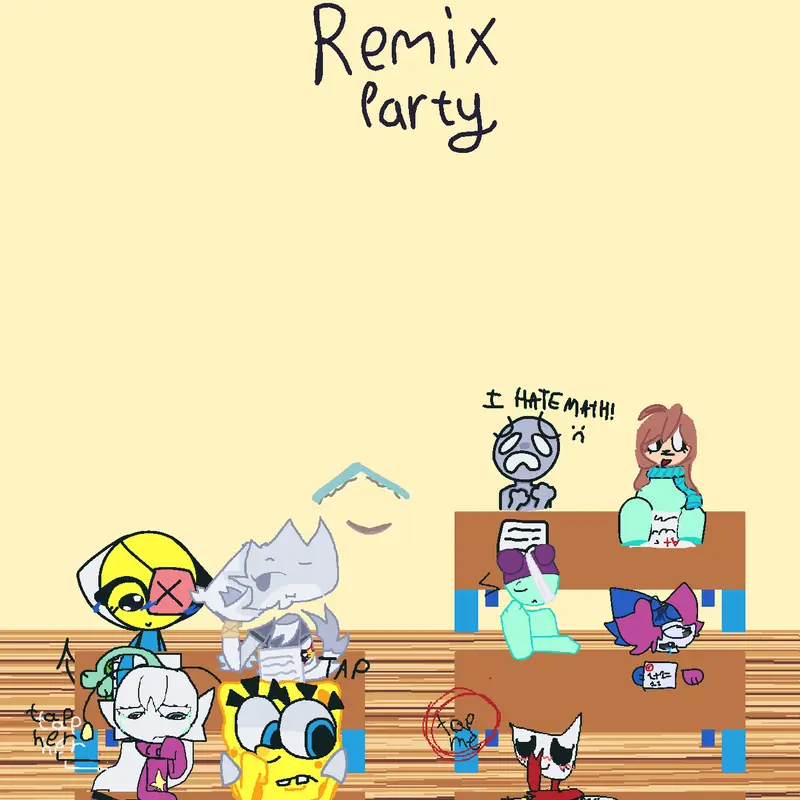 Remix party by @waiting_games_1220