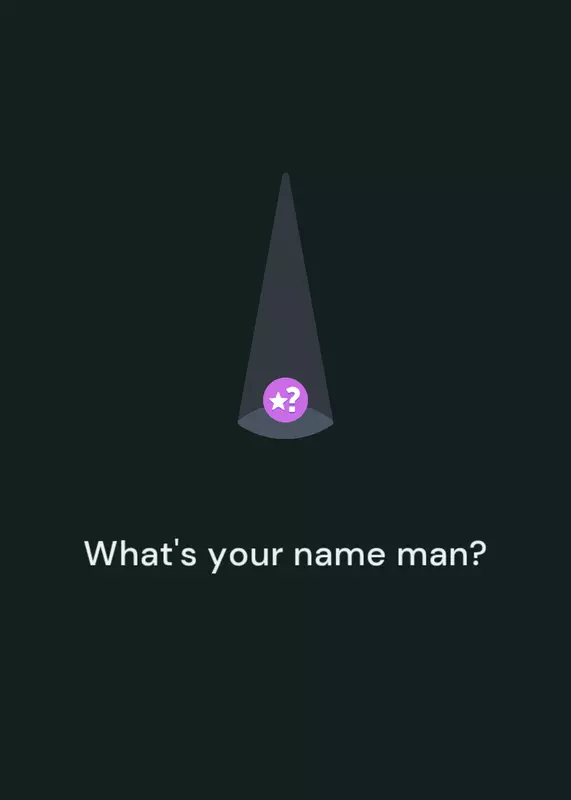 What's Your Name Man? by @BestBlunder