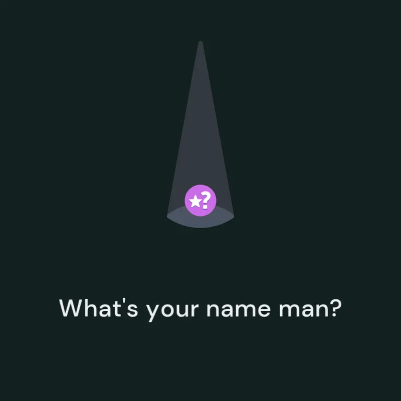 What's Your Name Man? by @Port_Ruser