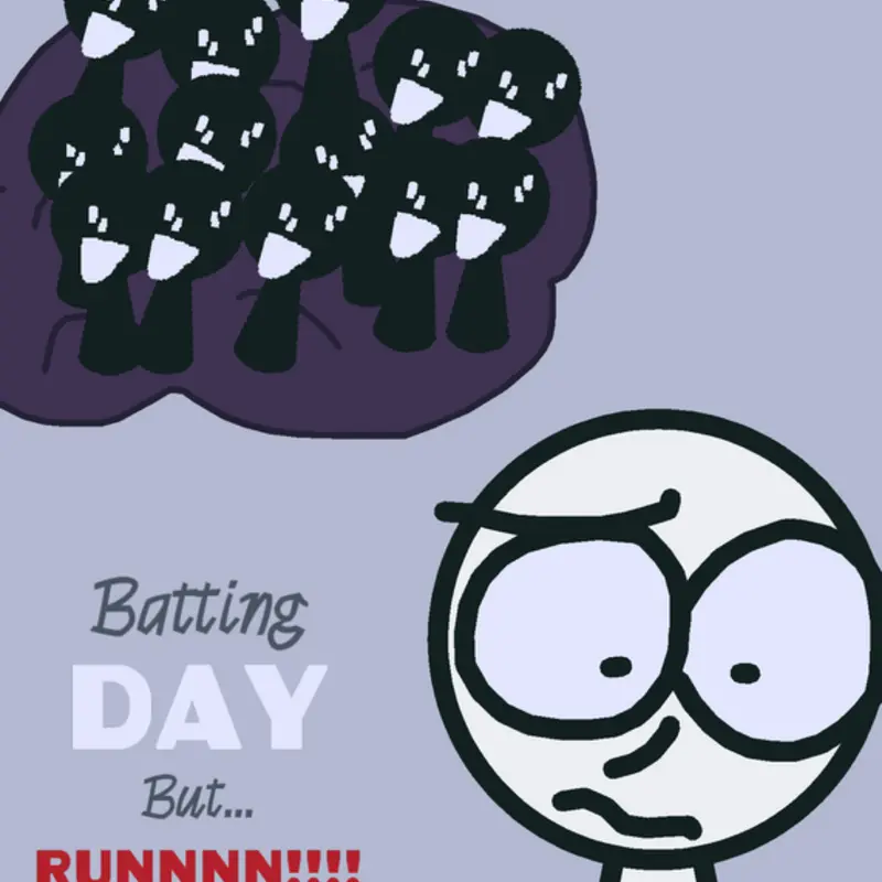 Batting day but… RUNNN! remastered #ai # by @Jake1016