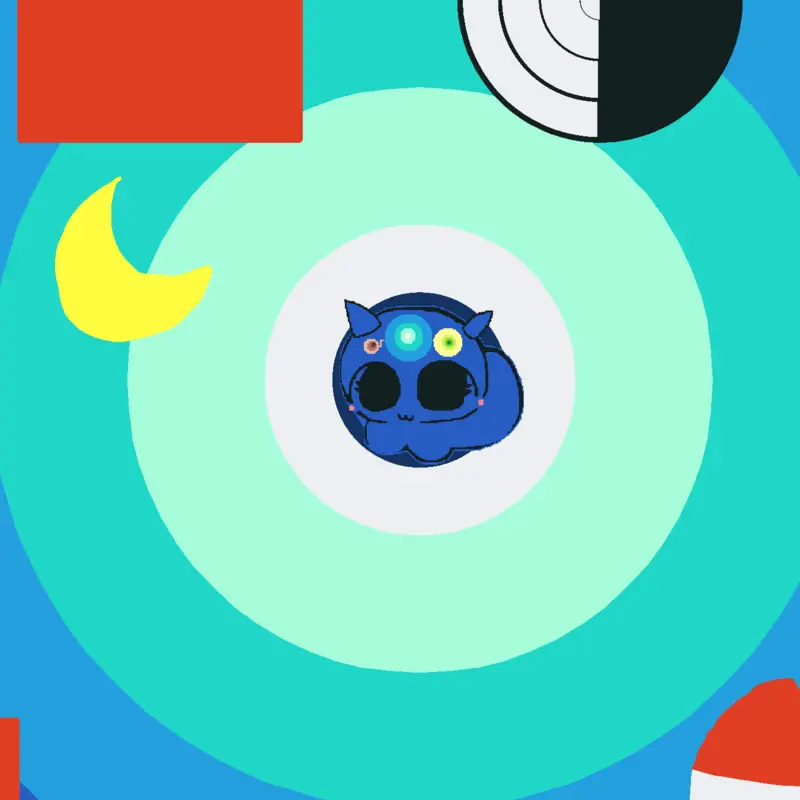 This pet color blue by @Gibranabraham753