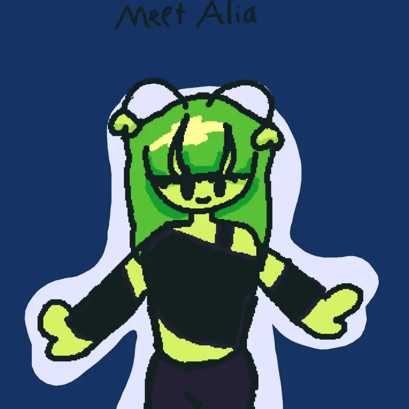 New Oc! by @Alena_DaAlien
