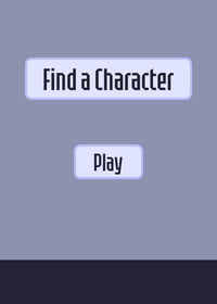Find A character |