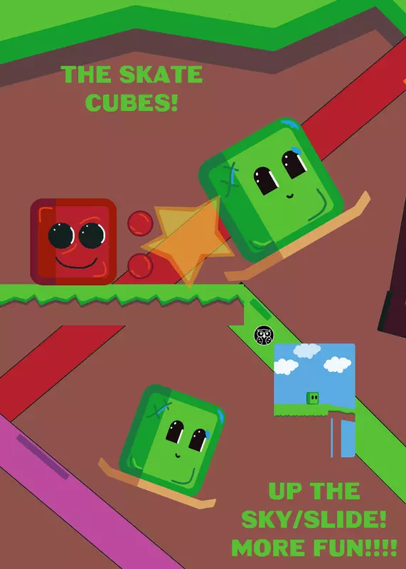 The cube skater rides! by @-_THE-TRUE_-