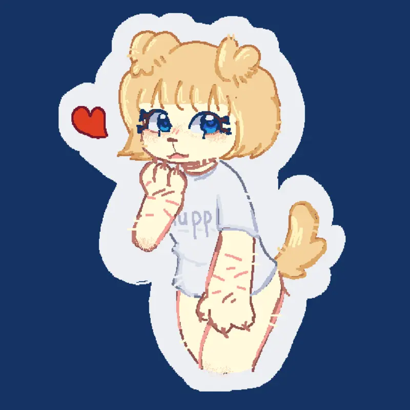 My puppy oc! by @puppy_Momo