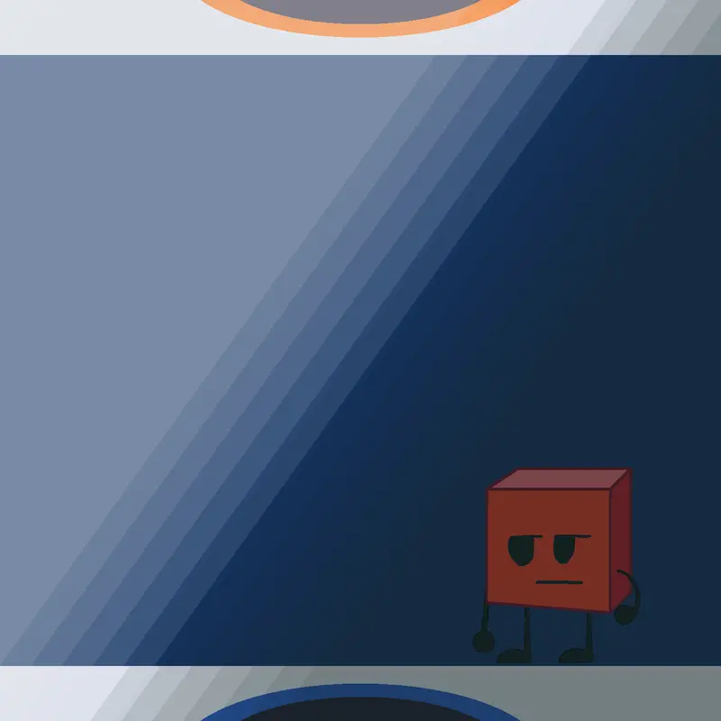 Bfdi/Bfdia/Bfb/Tpot Cube drag portal by @-Gzebb4_XDMCRXANDCASTLE-